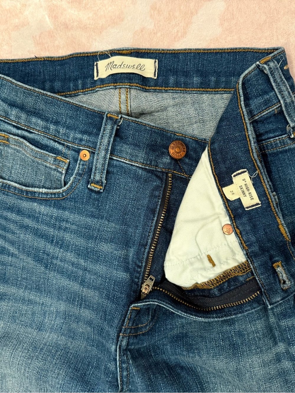 Madewell High Rise Skinny - Picture 3 of 4